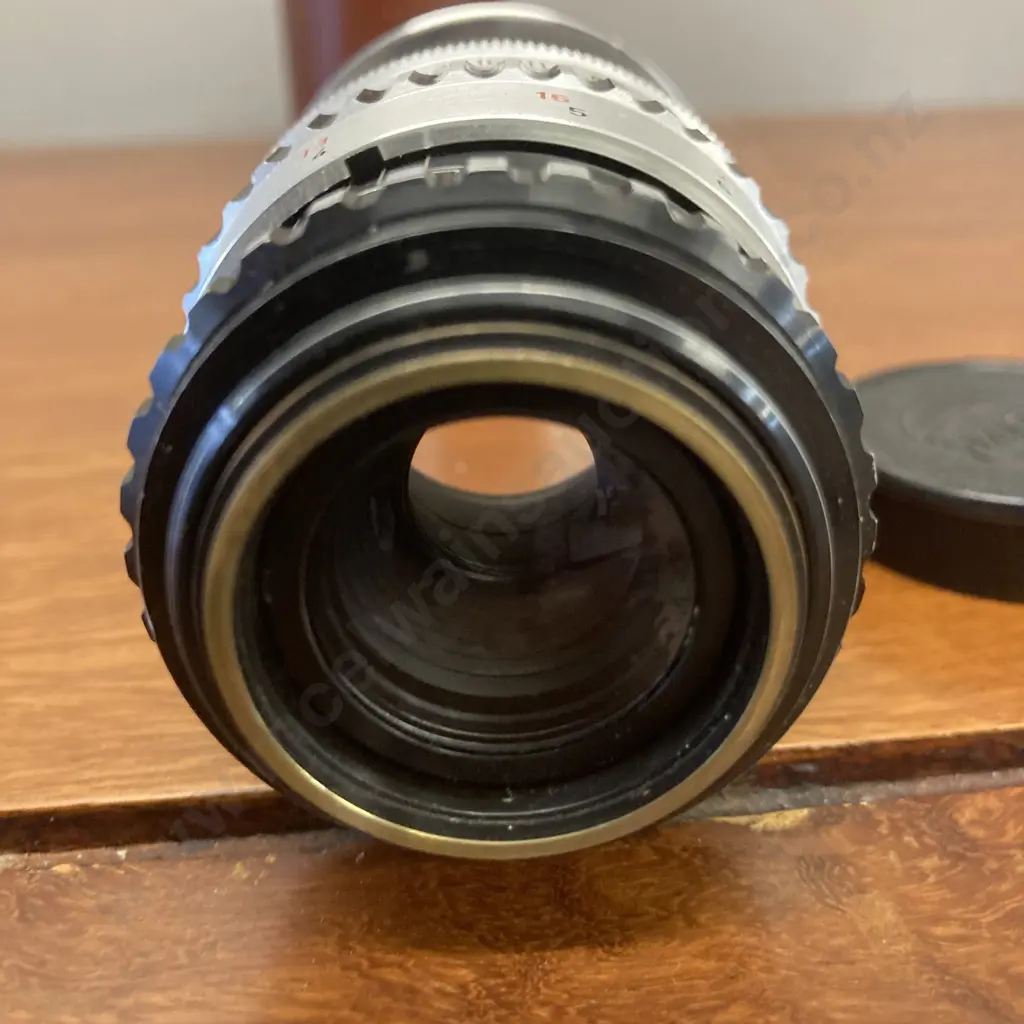Staeble-Telexon 1:3.8/135 Lens West Germany With Leather Case Image 1++
